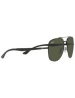 Anteojos Lentes de Sol Ray Ban Classic RB3683 00231 56-15 Clásico negro/verde - Imagen 3