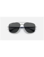 Anteojos Lentes de Sol Ray Ban Classic RB3683 003B1 56-15 Plata/gris oscuro - Imagen 6