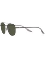 Anteojos Lentes de Sol Ray Ban Classic RB3688 00431 55-19 Clásico verde/metal - Imagen 2