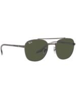 Anteojos Lentes de Sol Ray Ban Classic RB3688 00431 55-19 Clásico verde/metal - Imagen 8