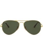 Anteojos Lentes de Sol Ray Ban Aviator Metal 2 RB3689 9147/31 58-14 - Imagen 3