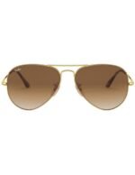 Anteojos Lentes de Sol Ray Ban Aviator Metal 2 RB3689 9147/51 58-14 - Imagen 3