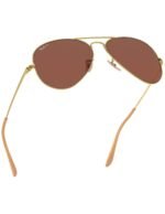 Anteojos Lentes de Sol Ray Ban Aviator Metal 2 RB3689 9147/51 58-14 - Imagen 6