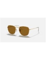 Anteojos Lentes de Sol Ray Ban Frank RB3857 919633 51-20 Clásico dorado/marrón