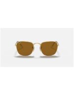 Anteojos Lentes de Sol Ray Ban Frank RB3857 919633 51-20 Clásico dorado/marrón - Imagen 2