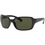 Anteojos Lentes de Sol Ray Ban Classic RB4068 601 60-17 Clásico negro/verde