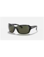 Anteojos Lentes de Sol Ray Ban Classic RB4068 601 60-17 Clásico negro/verde - Imagen 2
