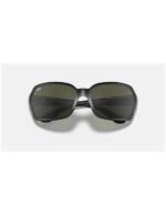 Anteojos Lentes de Sol Ray Ban Classic RB4068 601 60-17 Clásico negro/verde - Imagen 6