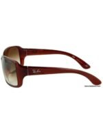 Anteojos Lentes de Sol Ray Ban Classic RB4068 829/51 60-17 Rojo/marrón - Imagen 3