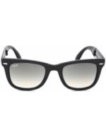 Anteojos Lentes de Sol Ray Ban Wayfarer Folding  RB4105 60132 50-22 Negro/Gris