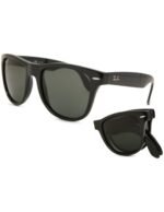 Anteojos Lentes de Sol Ray Ban Polarizado Wayfarer Folding  Rb4105 60158 54-22