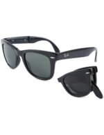 Anteojos Lentes de Sol Ray Ban Wayfarer Folding  RB4105 601 54-22 - Imagen 2