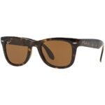 Anteojos Lentes de Sol Ray Ban Polarizado Wayfarer Folding  Rb4105 71057 50-22
