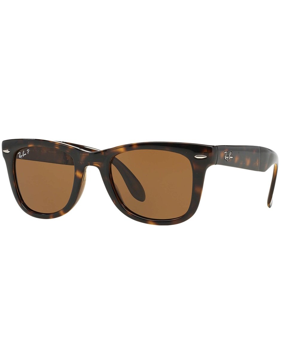RB4105_71057_50-22_Pola_1 Anteojos Lentes de Sol Ray Ban Polarizado Wayfarer Folding Rb4105 71057 50-22 - Imagen 1