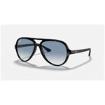 Anteojos Lentes de Sol Ray Ban Cats 5000 RB4125 6013F 59-13 Degrade negro/azul