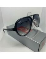 Anteojos Lentes de Sol Ray Ban Cats 5000 RB4125 6013F 59-13 Degrade negro/azul - Imagen 7