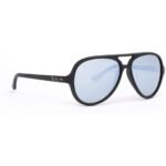 Anteojos Lentes de Sol Ray Ban Cats 5000 RB4125 601S/30 59-13 Negro mate/plata