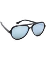 Anteojos Lentes de Sol Ray Ban Cats 5000 RB4125 601S/30 59-13 Negro mate/plata - Imagen 7
