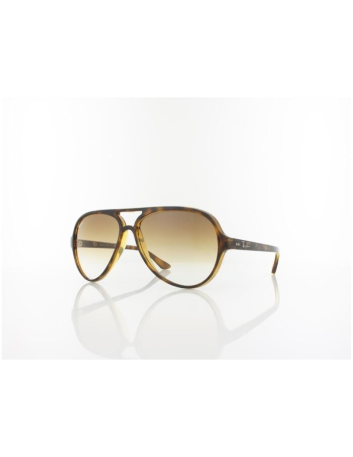 Anteojos Lentes de Sol Ray Ban Cats 5000 Rb4125 Habana /Marrón Polarizado 59-13 - Imagen 5