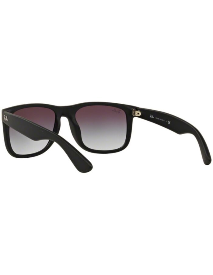 Anteojos Lentes de Sol Ray Ban Justin RB4165F Degrade negro mate/gris 55-16 - Imagen 4