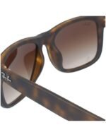 Anteojos Lentes de Sol Ray Ban Justin RB4165F Habana mate/Degrade marrón 54-16 - Imagen 7