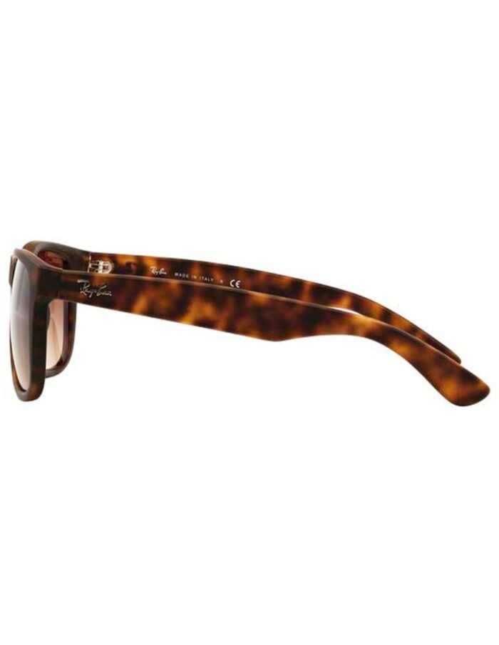 Anteojos Lentes de Sol Ray Ban Justin RB4165F Habana mate/Degrade marrón 55-16 - Imagen 3