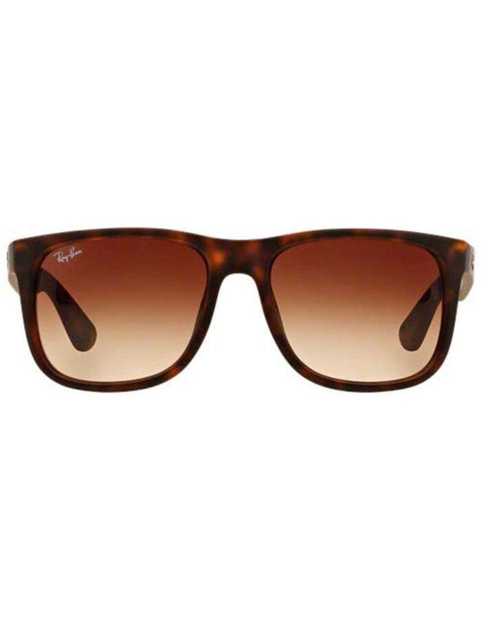 Anteojos Lentes de Sol Ray Ban Justin RB4165F Habana mate/Degrade marrón 55-16 - Imagen 4