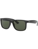 Anteojos Lentes de Sol Ray Ban Polarizado Justin Rb4165 Clásico Negro/Verde 54