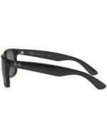 Anteojos Lentes de Sol Ray Ban Polarizado Justin Rb4165 Clásico Negro/Verde 54 - Imagen 3