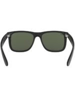 Anteojos Lentes de Sol Ray Ban Polarizado Justin Rb4165 Clásico Negro/Verde 54 - Imagen 4