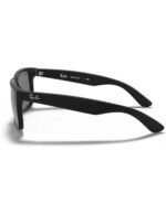Anteojos Lentes de Sol Ray Ban Justin RB4165 Espejo negro mate/plateado 54-16 - Imagen 2