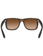 Anteojos Lentes de Sol Ray Ban Justin RB4165 Degrade marrón/tortuga 54-16 - Imagen 4