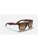 Anteojos Lentes de Sol Ray Ban Justin RB4165 Degrade marrón/tortuga 54-16 - Imagen 7