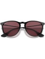 Anteojos Lentes de Sol Ray Ban Erika Rb4171F Negro/Púrpura Polarizado 54-18 - Imagen 5