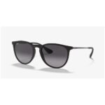 Anteojos Lentes de Sol Ray Ban Erika RB4171F Degrade negro mate/gris 54-18