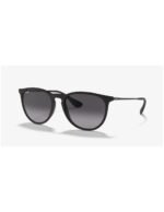 Anteojos Lentes de Sol Ray Ban Erika RB4171F Degrade negro mate/gris 54-18
