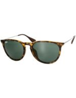Anteojos Lentes de Sol Ray Ban Erika RB4171F 71071 54-18 Tortuga/verde