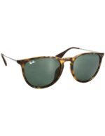 Anteojos Lentes de Sol Ray Ban Erika RB4171F 71071 54-18 Tortuga/verde - Imagen 3