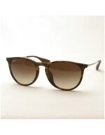 Anteojos Lentes de Sol Ray Ban Erika RB4171F Degrade marrón/tortuga mate 54-18 - Imagen 3