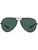 Anteojos Lentes de Sol Ray Ban Classic RB4180 601S71 58 Negro mate/verde