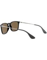 Anteojos Lentes de Sol Ray Ban Chris RB4187F 60155 54-18 Negro mate/azul - Imagen 6