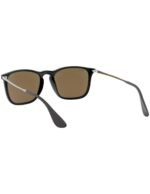 Anteojos Lentes de Sol Ray Ban Chris RB4187F 60155 54-18 Negro mate/azul - Imagen 7