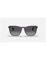 Anteojos Lentes de Sol Ray Ban Chris RB4187F Degrade negro mate/gris 54-18 - Imagen 2