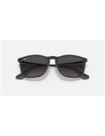 Anteojos Lentes de Sol Ray Ban Chris RB4187F Degrade negro mate/gris 54-18 - Imagen 5