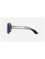 Anteojos Lentes de Sol Ray Ban Classic RB4201F Negro/Verde Espejo Azul 59 - Imagen 2