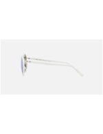 Anteojos Lentes de Sol Ray Ban Classic RB4242 Blanco con espejo azul 49-21 - Imagen 4