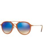 Anteojos Lentes de Sol Ray Ban Classic RB4253 6238/8B 50-21 Degrade marrón/azul