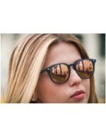 Anteojos Lentes de Sol Ray Ban Classic RB4259 Espejo Degrade azul/rosa 51-20 - Imagen 7