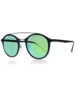 Anteojos Lentes de Sol Ray Ban Classic RB4266 Espejo negro mate/verde 49 - Imagen 6