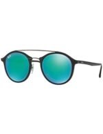 Anteojos Lentes de Sol Ray Ban Classic RB4266 Espejo negro mate/verde 49 - Imagen 7